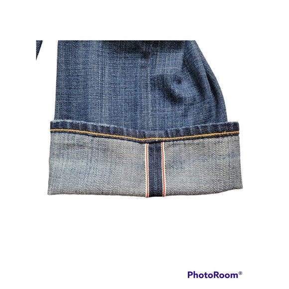 COH Citizens of Humanity Jeans Riley Boyfriend Flare Selvage Jeans In Digger - Picture 11 of 12